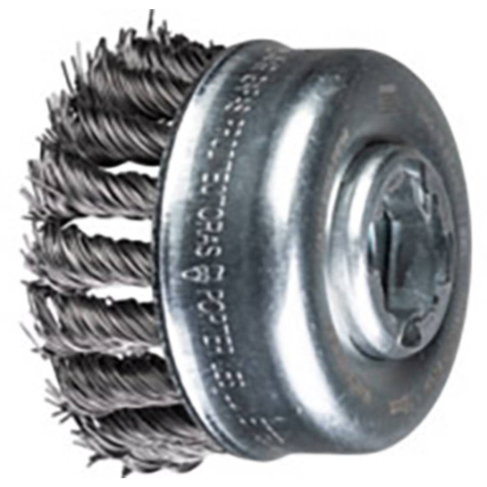 Pferd 43305028 Braided with X-Lock Stainless Steel Cup Brush