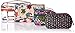 Vera Bradley Women's Travel Cosmetic Makeup Organizer Set