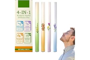 2026 New 4/8/12PCS 𝟒-𝐢𝐧-𝟏 𝐖𝐞𝐥𝐥𝐧𝐞𝐬𝐬 𝐇𝐞𝐫𝐛𝐚𝐥 𝐃𝐢𝐟𝐟𝐮𝐬𝐢𝐨𝐧 𝐏𝐞𝐧, 𝐍𝐚𝐭𝐮𝐫𝐚𝐥 𝐇𝐞𝐫𝐛𝐚𝐥 𝐀𝐢𝐫 𝐈�