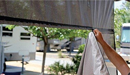 1 Carefree+701509+Black+Awning+ZipBlocker