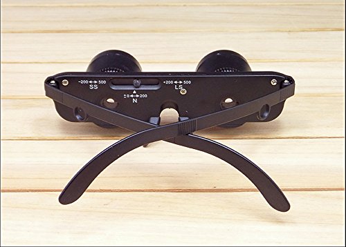 image for Shiratori OFFICIAL-Hands-Free 3 x 28 mm Binocular Glasses for Sports &