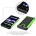 ZTE Obsidian / Z820 Case, INNOVAA Smart Grid Defender Armor Case W/ Free Screen Protector & Touch Screen Stylus Pen - Grey/Light Purple