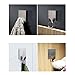 4-Pack SUS 304 Stainless Steel 3M Self Adhesive Hooks Bathroom Kitchen Towel Robe Hook