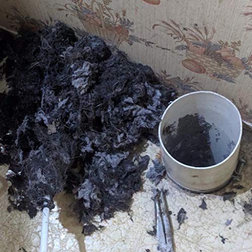 ❤Ywoow❤ Cleaning Brush, Dryer Duct Cleaning Kit Lint Remover Extends Up to 16 Feet Synthetic Brush Head - Thumbnail 7