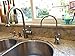 Avanti Designer Kitchen Bar Sink Reverse Osmosis RO Filtration Drinking Water Faucet - NSF certified, ceramic disk, lead-free, non-air gap - RF888-BN Brushed Nickel