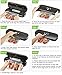 KitchenBoss Vacuum Sealer Machine for Dry & Moist Foods Preservation Automatic Vacuum Sealing System, Intelligent LED Indicator Lights, Manual Inching Function with Starter Kit (Color: Graphite grey)