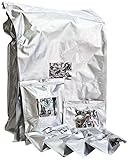 Water Filtration Filter Bottle Purifier kit for Camping Emergency prep Backpacking Hiking Outdoor System Travel Virus Bacteria & Cyst Removal with Pump 20,000 UF Jerrycan Family Disaster Pack