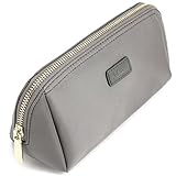 Makeup Bag For Women Cosmetic Pouch Storage Toiletry Travel Accessories Organizer (Gray)