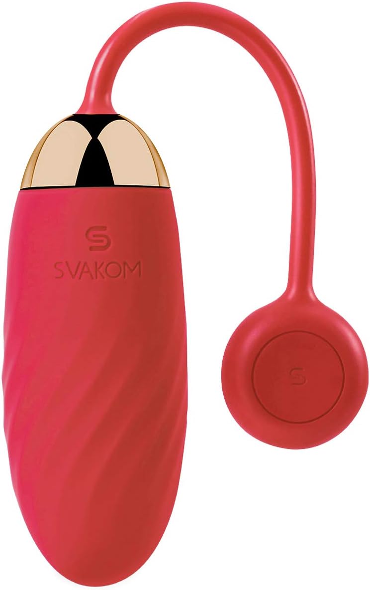 Svakom Elva Remote Control Vibrator, Bullet Red - Image 3