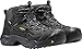 Keen Utility Men's Braddock Mid Waterproof Soft-Toe Work Boot, Raven/Estate Blue, 9.5 D US