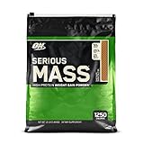 Optimum Nutrition Serious Mass Gainer Protein Powder, Chocolate Peanut Butter, 12 Pound