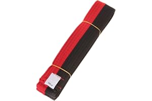 BELOWSYALER Belt for Martial Arts Stripe Sports Belt Grading Belts Karate Belt 180cm/280cm for Adults Children Kids Taekwondo, Judo, Combat Sports