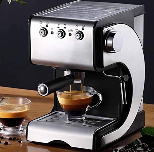 Kaffeevollautomaten Startseite 1.5L Kaffeemaschine Halbautomatische Dampf Milchaufschäumer Edelstahl Coaster 850W – Bild 6