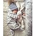 oenbopo Baby Winter Warm Knit Hat Infant Toddler Kid Crochet Fur Hairball Beanie Cap Grey