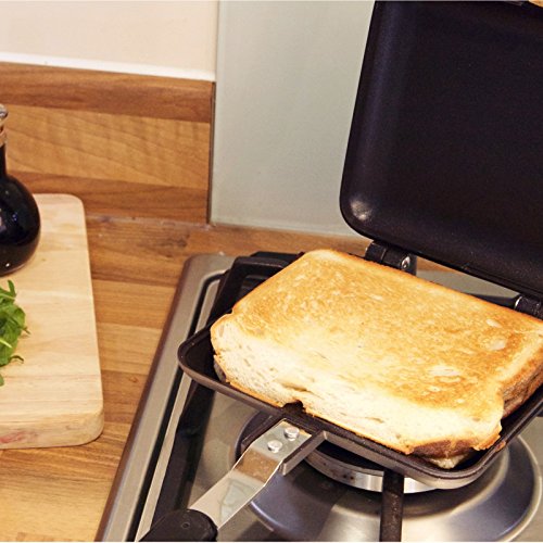ICO Outdoor Camping Sandwich Toaster & Pie Iron, No Electricity Needed - Thumbnail 4