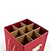 Santas Bags Holiday Collectibles & Nutcracker Storage Box with Dividers (Polka Dot)