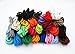 Saliency Thick Round Shoelaces for Sneakers and Shoes 12 pairs (Assorted Colors)