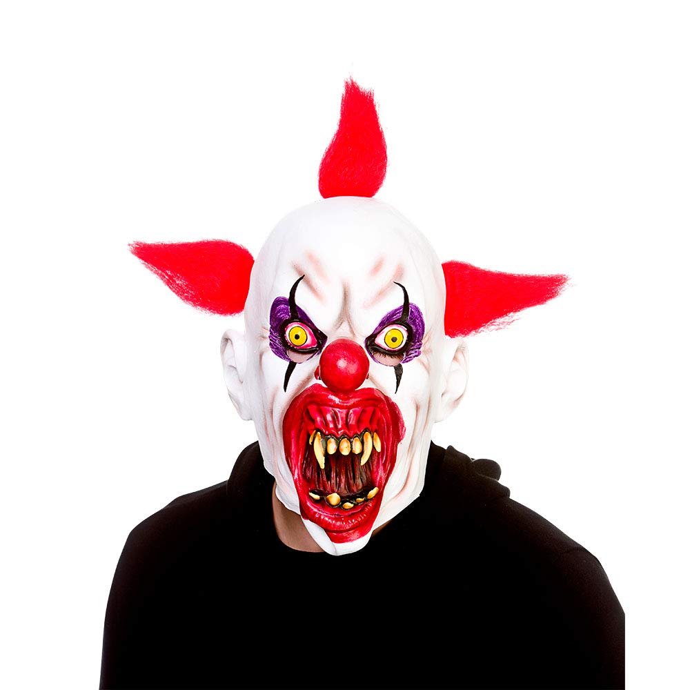 Wicked Costumes Adult Cannibal Clown Latex Mask Halloween Fancy Dress Accessory
