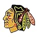 1 X Chicago Blackhawks Logo I Embroidered Iron Patches