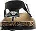 Jade Footwear Women Super Soft Bed Stud Flat Thong Sandal