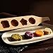 ABOGALE 4 Flower Environmental Wooden Muffin And Mooncake Cups Handmade Soap Molds Biscuit Chocolate Ice Cake