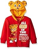 Daniel Tiger's Neighborhood Boys' Toddler Costume Hoodie, red, 4T