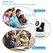 Security Wireless IP Camera Surveillance - Night Vision Home Security Camera with 2 Way Audio and Pan/Tilt Motion Detection Alerts SD Card Slot Alarm, Easy Remote Access for Tablet and Smartphone