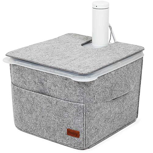 Sous Vide Container Sleeve - Insulating Cover for Rubbermaid 12 Quart Container with Lid - Heat Retention & Countertop Protection - Compatible with Side & Corner Mount Lids & Accessories