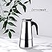 Zeroomade Stovetop Espresso Moka Pot 4-Cup Stainless Steel Mocha Espresso Cappuccino and Latte single-origin pour Percolator Coffee Maker Pot 200ML 6.76 oz