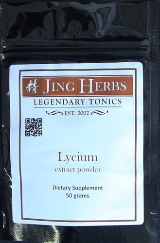 Jing Herbs - Lycium extract powder 50g (aka Goji Berry) by Jing Herbs