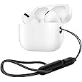 HiFan Compatible AirPods Pro 2 Lanyard, Anti-Drop & Anti-Lost, Adjustable with Clip (Black)