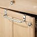 iDesign Axis Over-the-Cabinet Kitchen Dish Towel Bar Holder - 9