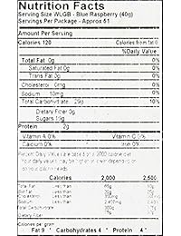 Oso gommy más grande del mundo, aproximadamente 5 libras gigante osito goma, color azul frambuesa