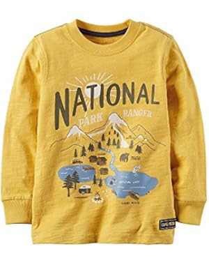 Baby Boys' Long Sleeve National Park Ranger Graphic Tee
