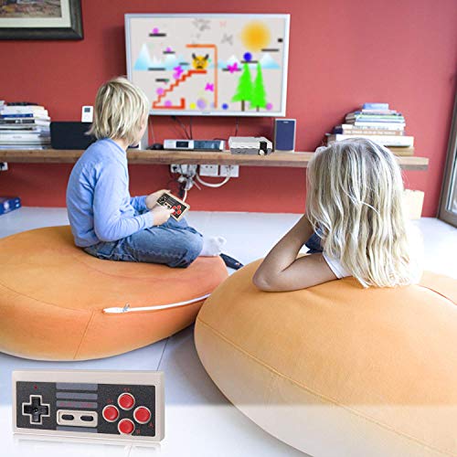 2 Pack NES Classic Wireless Controller, Nintendo Classic Controller Gamepad Joypad for Nintendo NES Classic Edition (NOT for SNES Super Nintendo Classic Edition)