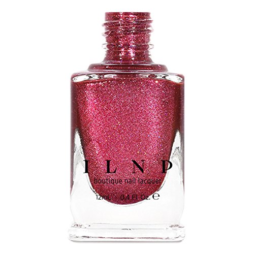 ILNP Velvet Rope - Dark Magenta Holographic Metallic Nail Polish