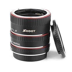 D&F AF Auto Focus Macro Extension Tube Set EOS