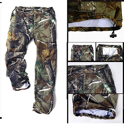 ALLIWEI Dünner Tarnanzug des Sommers, bionischer Jagdanzug passt Stoff atmungsaktiver Moskito-Fischen-Jagdfeld… – Bild 8