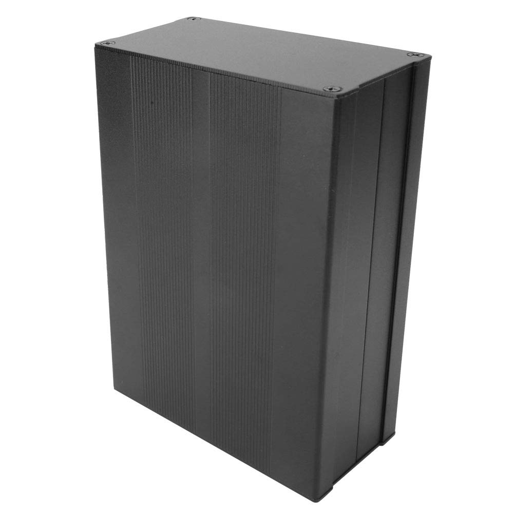 Oumefar Aluminum Cooling Box Circuit Board DIY Electronic Project Enclosure Case Shell Protect Box for Electronic Products Heat dissipating 55 x 106 x 150mmElectronic Component