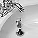 PF WaterWorks SinkSTRAIN Universal Never Clog Hair Catcher Pop-Up Stopper (Cap Diameter 1.5 inch); Brushed Nickel; PF0256