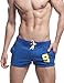 SEOBEAN Mens Low Rise Sports Soft Running Training Short Pants (L(31-33