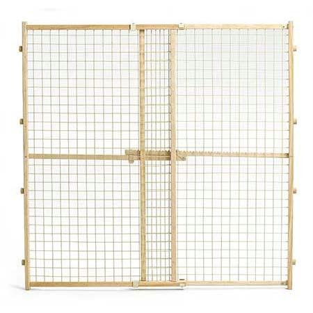 MidWest Wire Mesh Pet Gate, 29 Inches to 50 Inches wide by 44 Inches Tall