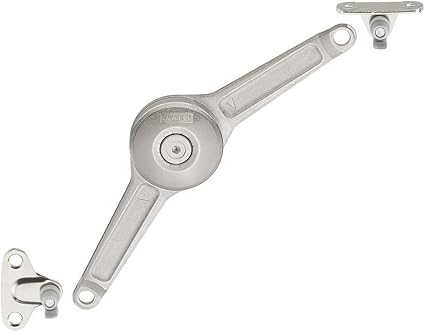 Gedotec Charniere A Rabat Pliante Support D Ouverture Et Fermeture Pour Porte De Meuble Armoire Haut De Placard Coffre A Jouet Fixation D Angle En Acier Nickele Pour La Cuisine Mat