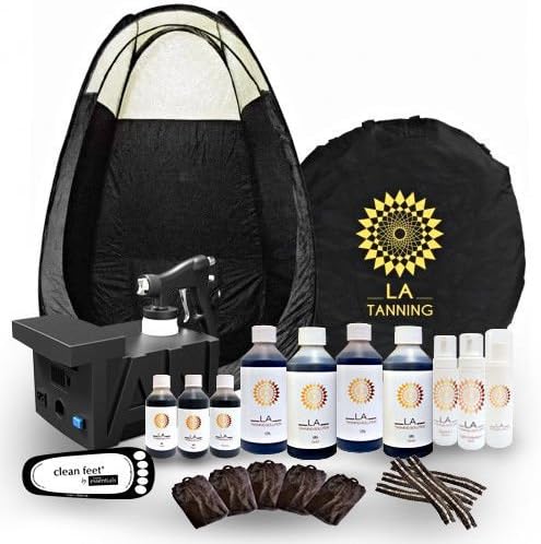 Latest Studio Tan Spray Tanning Kit/Pack- Machine, Tent, Tan & More!