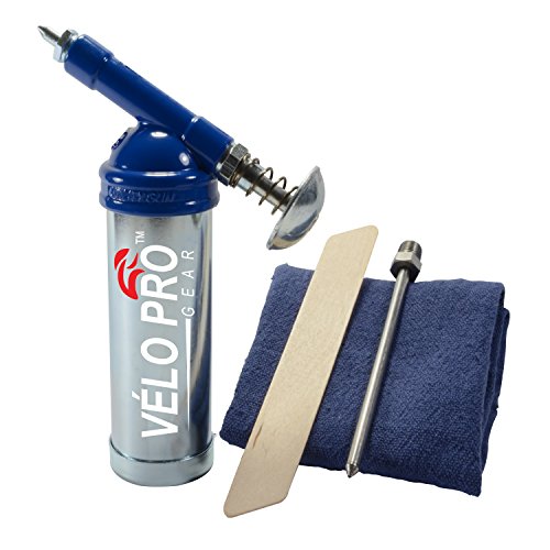 Buy Vélo Pro Gear Dualco Grease Short Nozzle, 4.5" Needle Nozzle, Shop Rag, Slant Wood