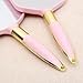 XPXKJ Handheld Mirror with Handle, for Vanity Makeup Home Salon Travel Use (Pink, Square)