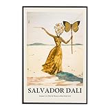 Gufro Framed Canvas Print Wall Art,Femme À La