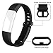 iGK Replacement Bands Compatible for Fitbit Alta and Fitbit Alta HR, Newest Adjustable Sport Strap Smartwatch Fitness Wristbands Black Small