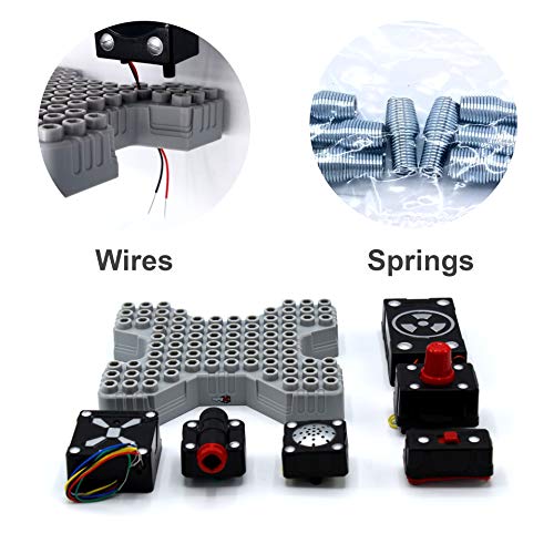 SpyX DIY Motion Alarm - Protect Your Stuff! STEM Educational Science Kit to Make Your Own Real-Working Spy Motion Sensor. Do It Yourself Electronic Spy Toy Gadget