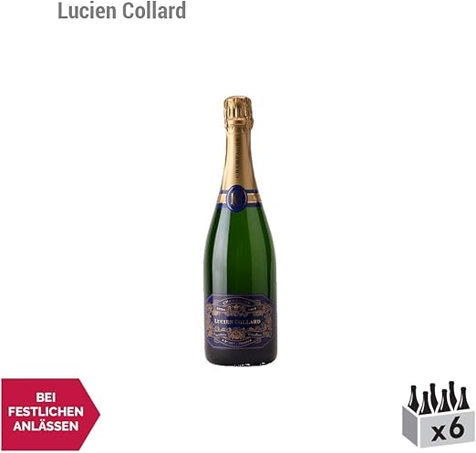 Champagne Extra Brut Lucien Collard Rebsorte Pinot Noir Chardonnay 6x75cl Amazon De Bier Wein Spirituosen